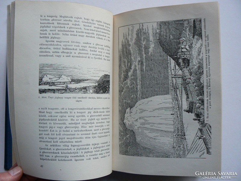 The ice world, (secrets of the earth) Jenő Cholnoky 1930, (rarity) book in good condition