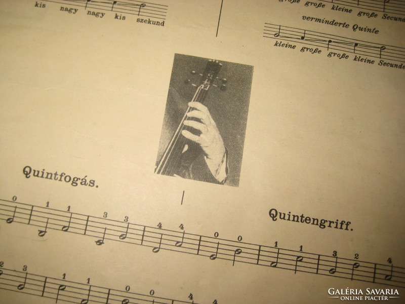 Music book. D: popper theoretic, practical, violincellschule Hungarian-German music book