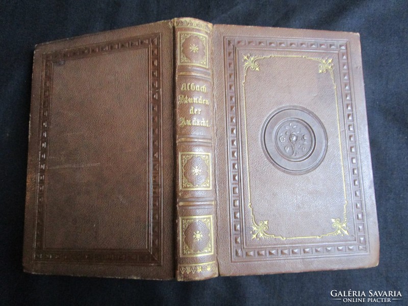 Albach Joseph's Memories of God, Virtue, Eternity Pest 1864 Master Bookbinding