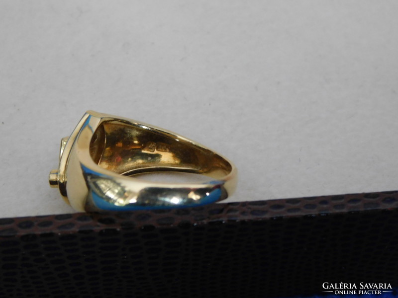 Arany 18 k Női gyűrű   6.3 gr