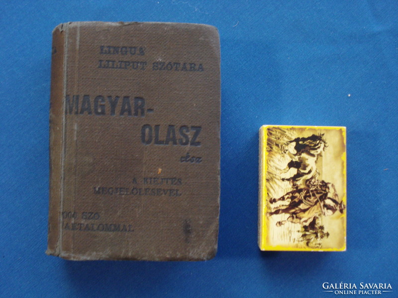 Antik, Lingua Liliput magyar - olasz szótár (1910-1920)