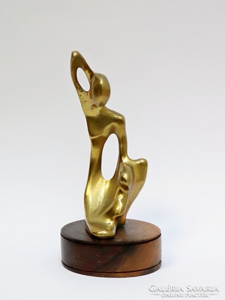 Seated nude, art deco sculpture, in the Hagenauer style