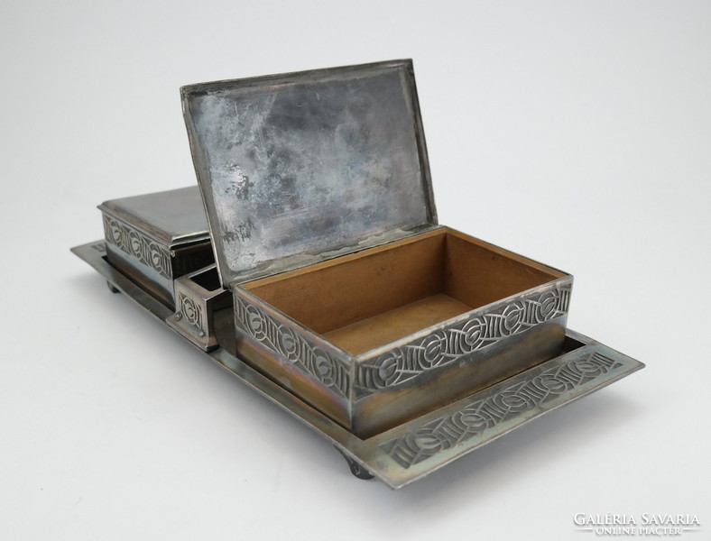 Desk set with 2 gift boxes, moritz hacker, Vienna, around 1910 - 04987
