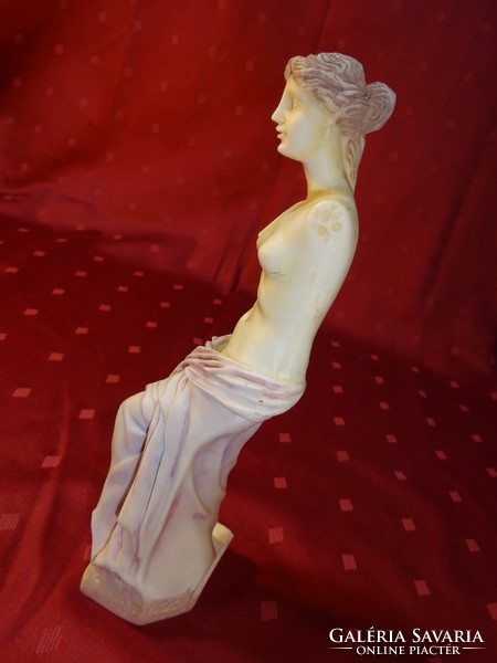 Alabaster statue of Venus of Apollo in Milo, height 23 cm. He has!