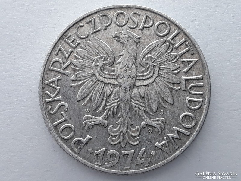 Lengyelország 5 zloty 1974 - Lengyel 5 zlote érme eladó