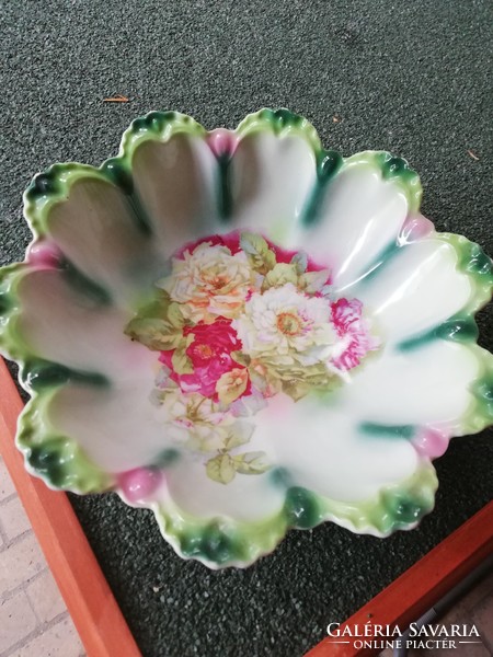 Beautiful large earthenware bowl 27 cm