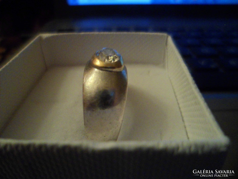 Klasszikus ezüst gyűrű