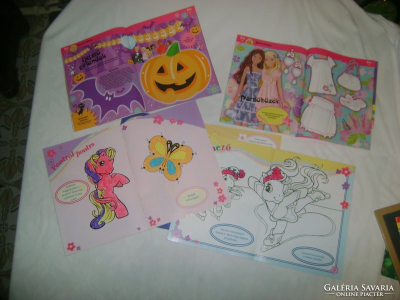 Retro Barbie és My little pony, Én kicsi pónim magazin - 2007, 2008, 2009 - öt darab