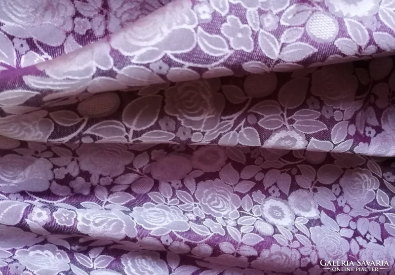 Blackout curtains, each 240 cm high, 140 cm wide, purple rose