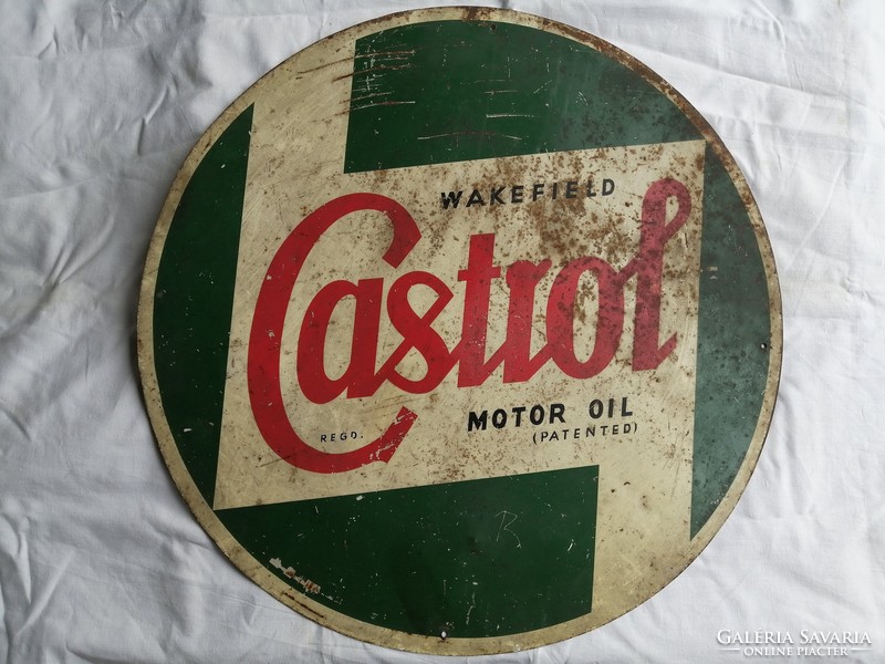 CASTROL tábla a '20-as évekből, CASTROL WERBESCHILD