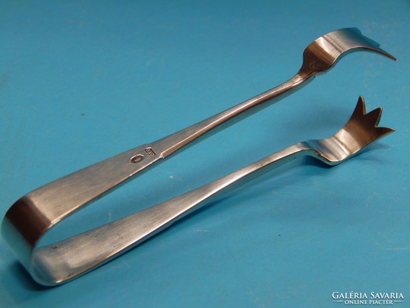 Sugar tongs in excellent condition, fineness 800 - free postage
