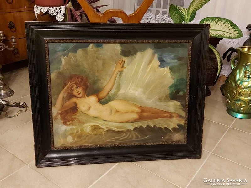 Szánthó Mária Birth of Venus painting!