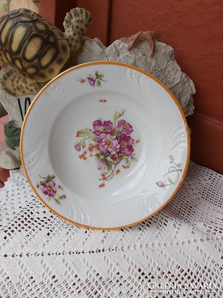 Beautiful floral wall plates plates wall plate porcelain rosy floral collection piece