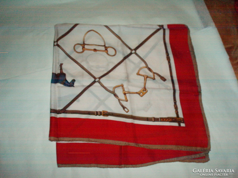 Vintage women's silk scarf