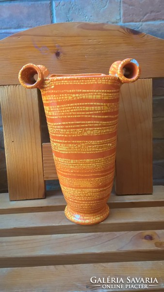 Vase with rare cucumber ears
