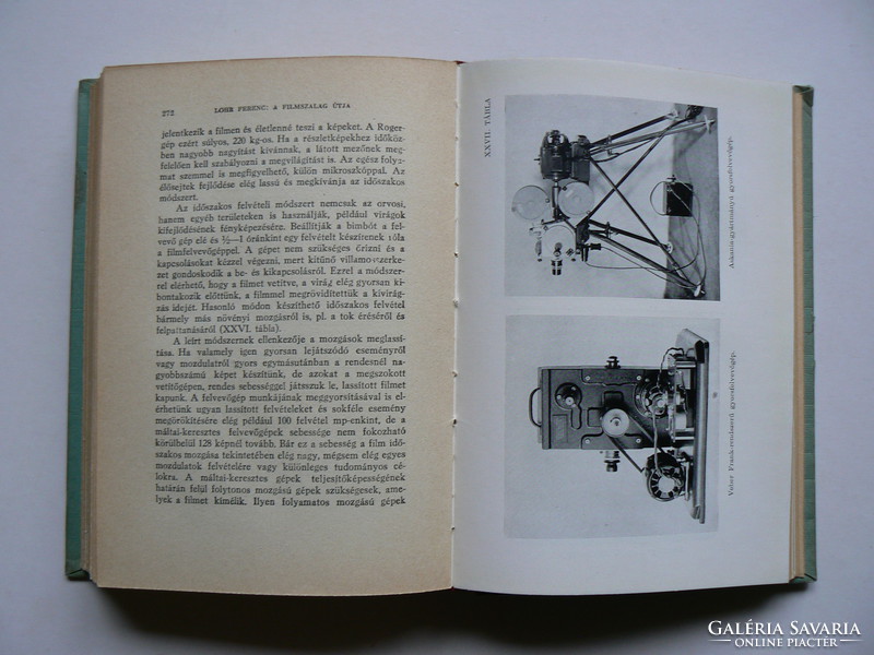 The Way of the Filmstrip, Ferenc Lohr 1941, (Royal Hungarian Society of Natural Sciences book in good condition