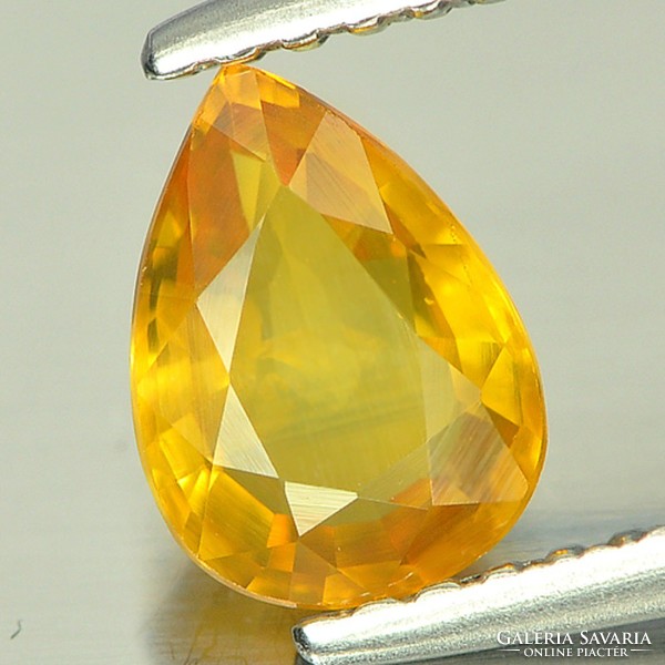 Real, 100% natural fanta orange sapphire gemstone 0.99ct (vvs)!! - Curio!!!