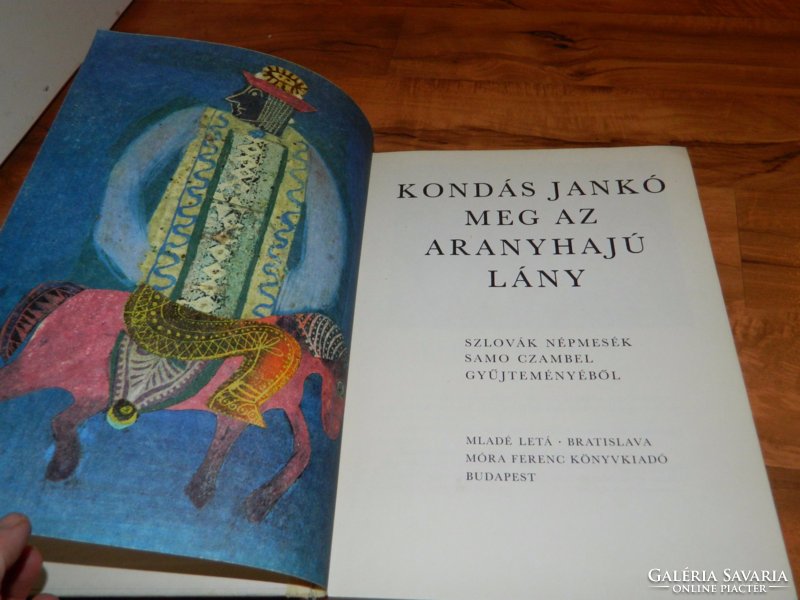 Jankó Kondás and the golden-haired girl