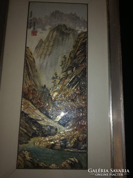 Marked image from northern Korea from the time of kim ir sen