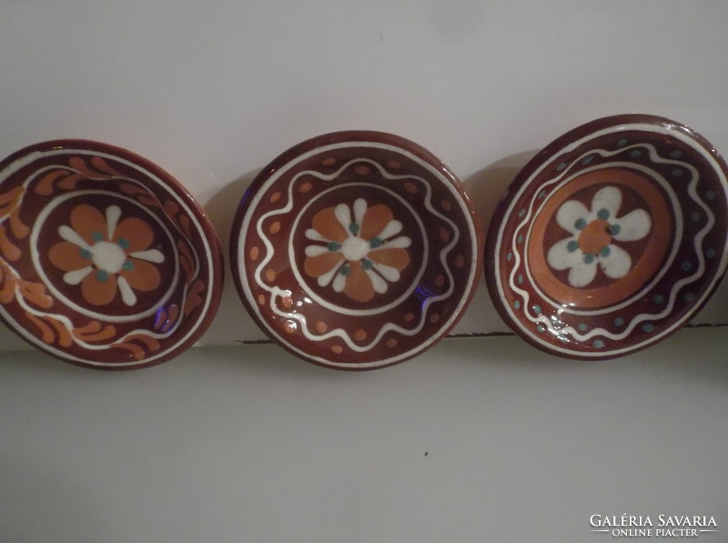 Bowl - 6 pieces - old - 6 x 1 cm - German - perfect
