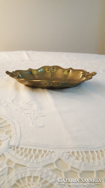 Brass centerpiece, offering bowl
