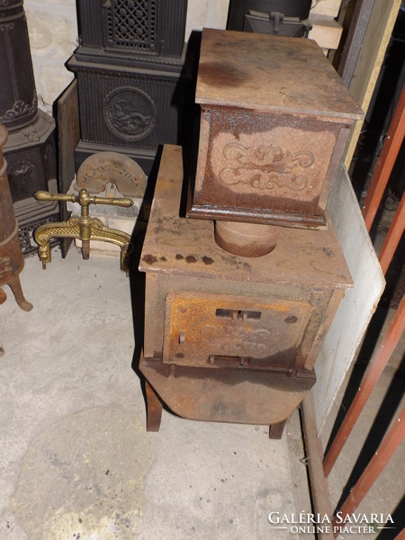 Rarity is flawless! Cast iron cabinet stove iron stove 1890 hunter house holiday home