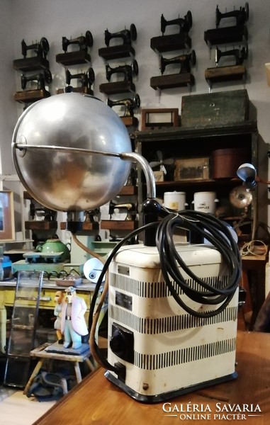 Quartz lámpa, régi gyógyászati eszköz, dekoráció