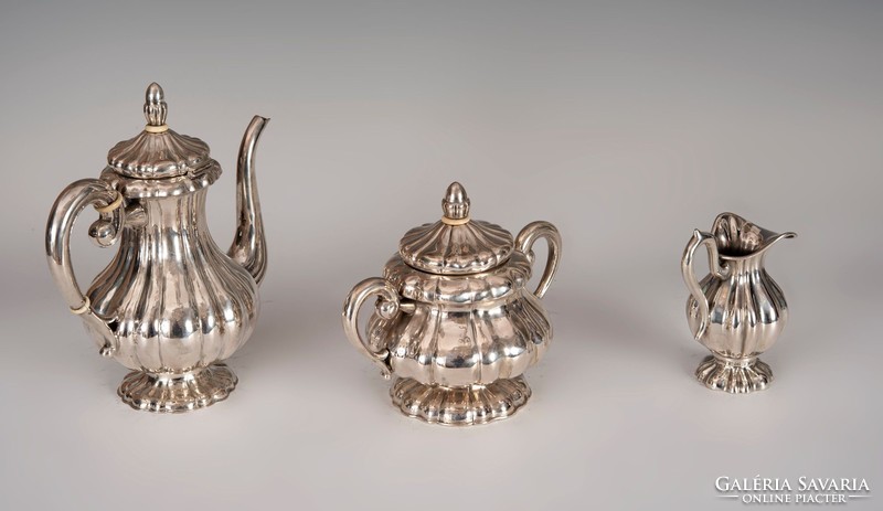 Silver tea set