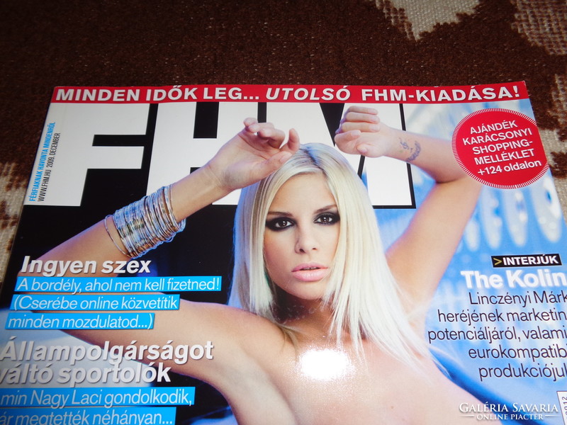 Fhm December 2009 is the last issue!