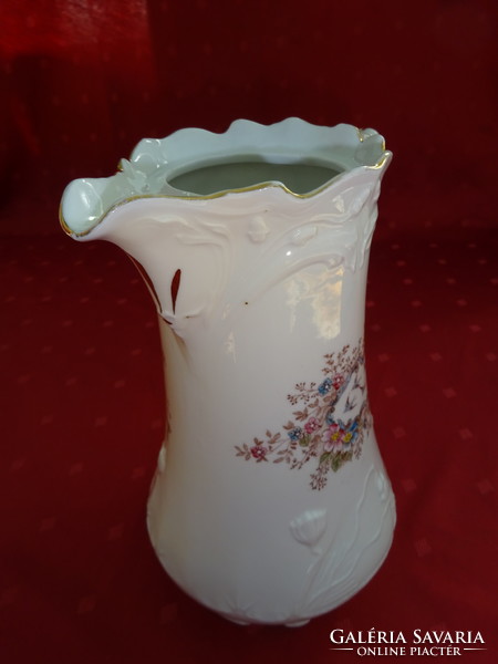 German porcelain, antique tea pourer, height 21.5 cm. He has!