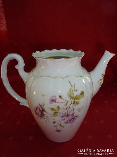 Ct alt. Wasser germany German porcelain, antique teapot, height 18 cm. He has!