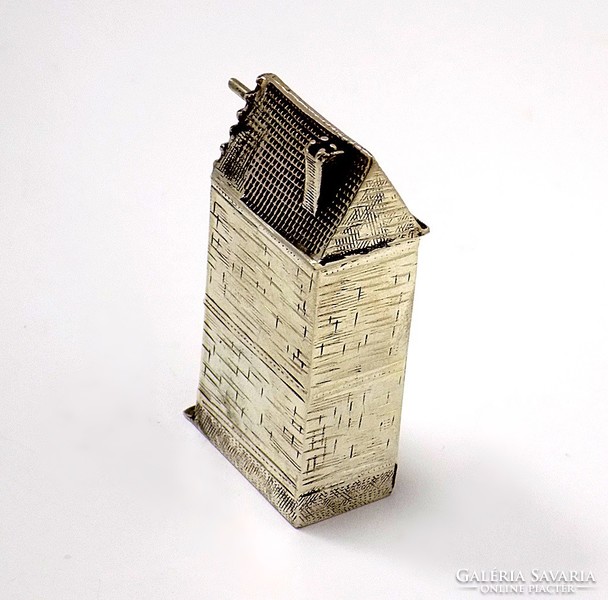 Miniature Silver Cottage (zal-bi43157)