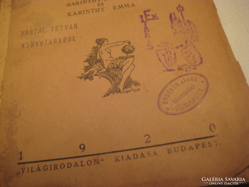 A loaf of sparkles by jaromek jerome in 1920. Translated by frigyes karinthi and emma karinthy