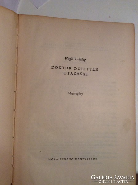 Doktor Dolittle utazàsai - Hugh Lofting