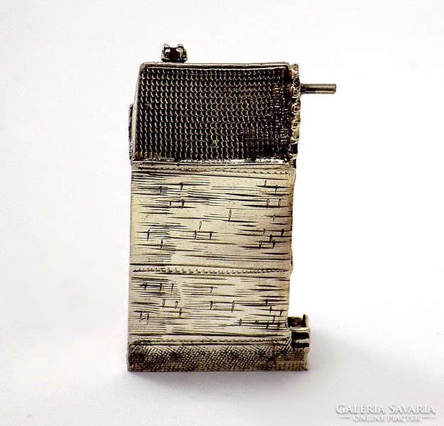 Ezüst házikó miniatűr (ZAL-BI43157)