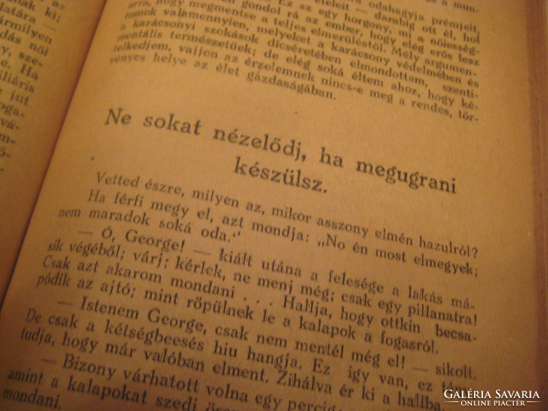 A loaf of sparkles by jaromek jerome in 1920. Translated by frigyes karinthi and emma karinthy