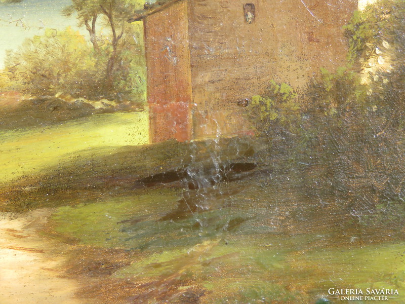 Osztrák festő, XIX. század : Körmenet