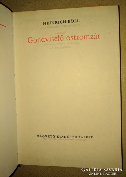 Heinrich Böll: Gondviselő ​ostromzár