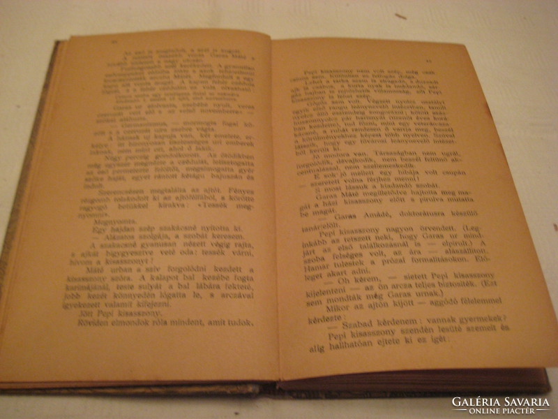 Mózes Gaál: a novel by Márton Rács 1905. Dipped, thick sheet in good condition