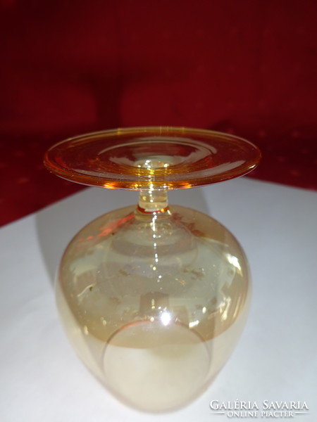 Champagne colored liqueur glass, 5 pieces for sale. Its height is 8 cm. He has!