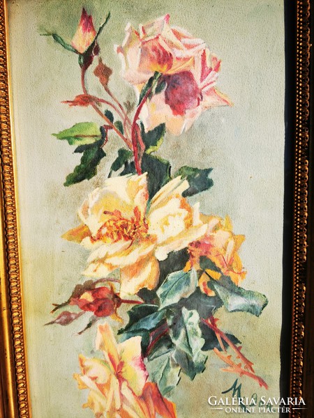 Antique flower still life, 1904