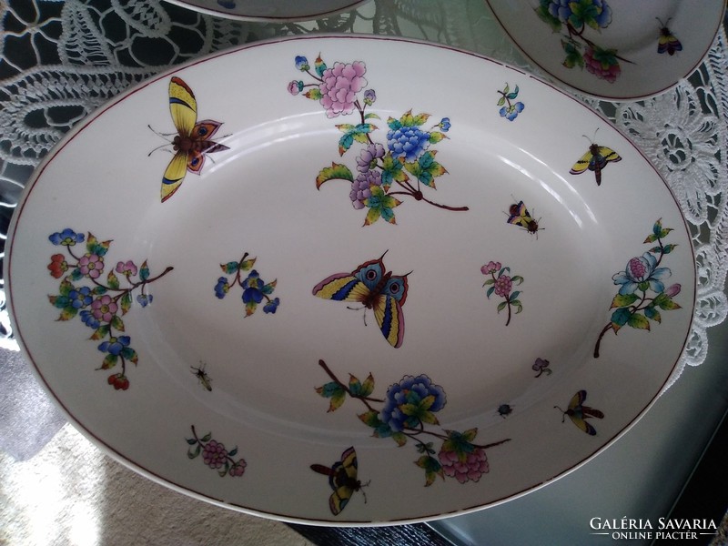 Antique Herend porcelain from the 1870s-1900s with a Victorian design, from a collection!