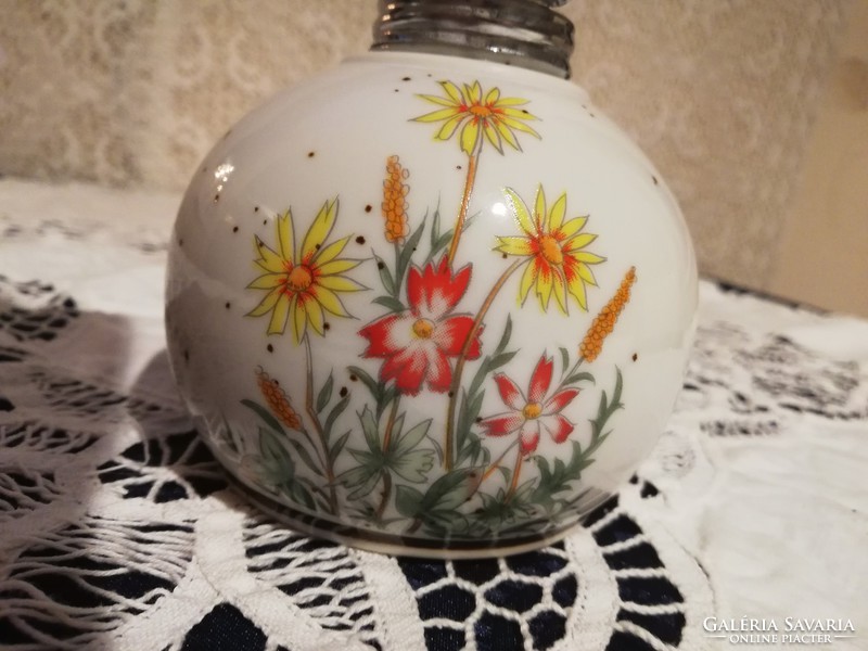 Eladó régi porcelán virág mintás illatosító!