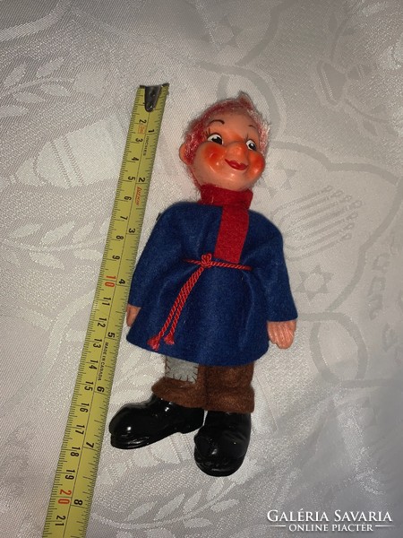 Retro hitchhiker rubber figure 16 cm., Trakifárú