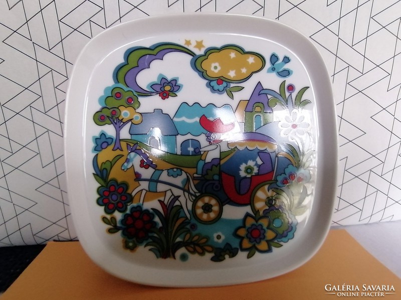 Fabulous Japanese porcelain tray