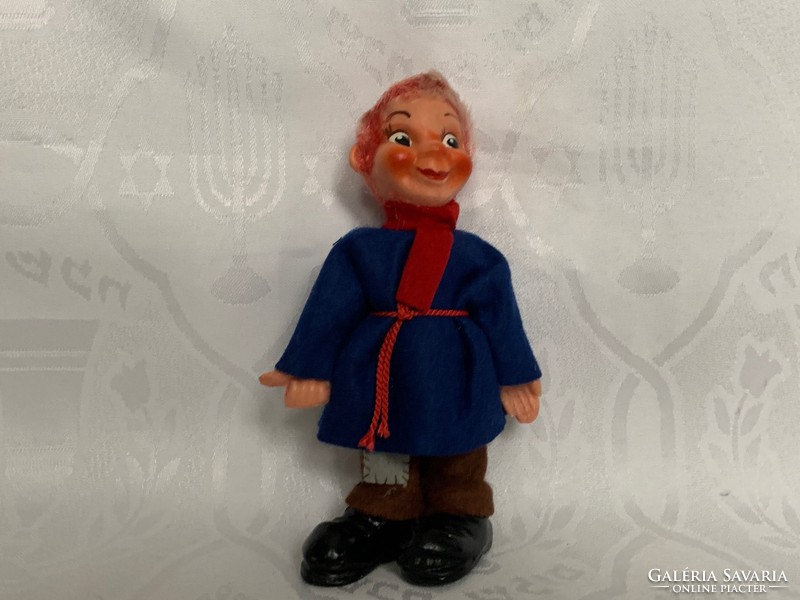 Retro hitchhiker rubber figure 16 cm., Trakifárú