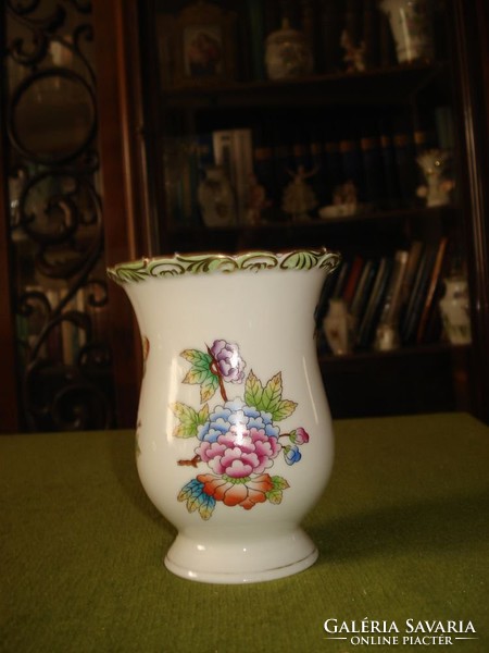 Herendi viktória mintás váza, 12,5cm