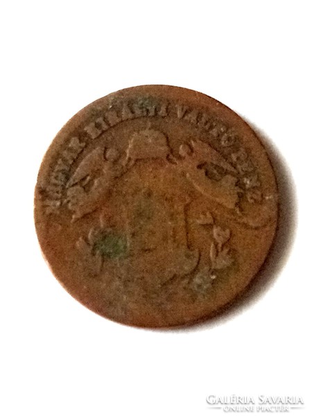 1 krajcár. 1872.KB.angyalos.