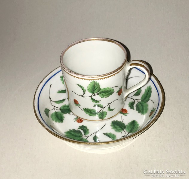 ANTIK Altwien porcelán kávés csésze  - 1825