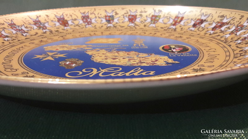Order of Malta porcelain decorative plate